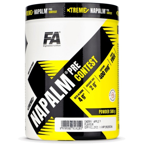 FA Xtreme Napalm Pre-Contest, 500 Grams 